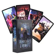 Колода ведьмы Таро 78 карт индикатор будущего судеб карты предсказания подарок настольная Игра настольная игра