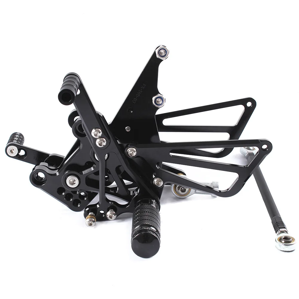 Для TRIUMPH STREET TRIPLE 595 2006-2010 CNC мотоцикл регулируемая коробка передач задние наборы ножная педаль подставки для ног
