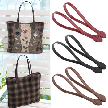 

61cm Bags Straps Handbag Slim Handles Replacement for Handbag Strap DIY Accessories Bag Straps PU Leather Bag Straps Handle Belt