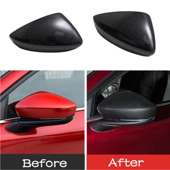 

Car Rear View Rearview Side Glass Mirror Cover Trim Frame Side Mirror Caps For Mazda CX30 CX-30 2020 2021 Car Accessories