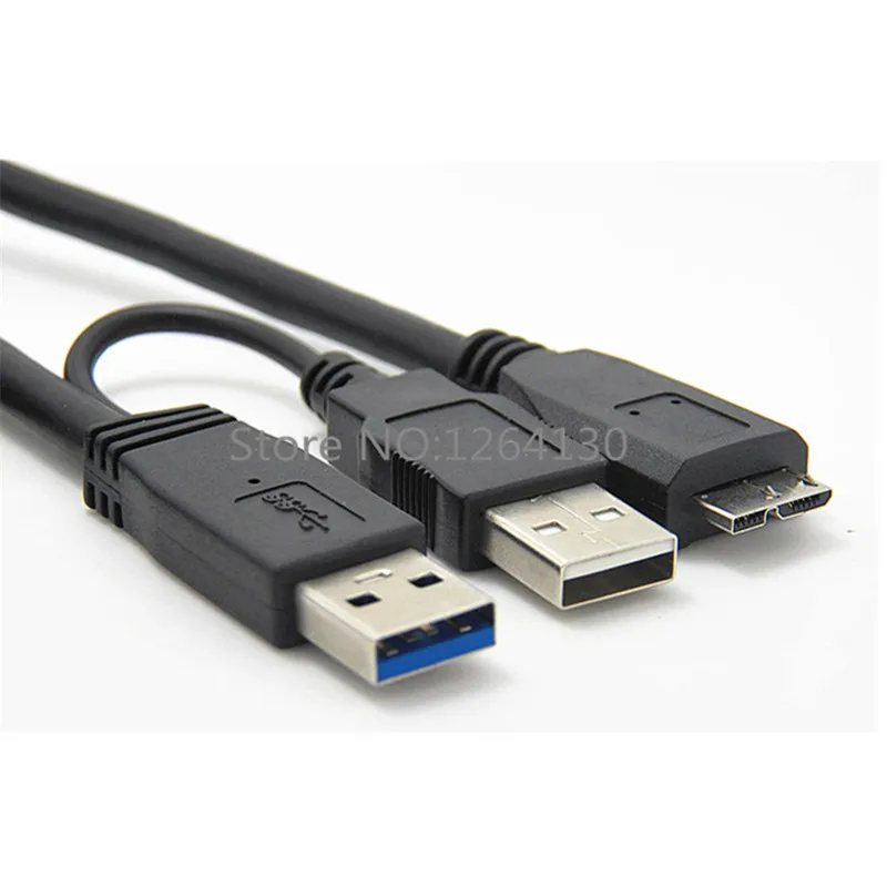 

Кабель USB 3,0 A Y USB 2,0 (штекер)/Micro B (штекер), 0,6 м/1 м