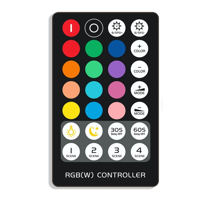 DC5-24V 6A RGB постоянный ток светодиодный регулятор линейного светильника 28 клавиш RF пульт дистанционного беспроводного управления для внутреннего использования затемнение фона