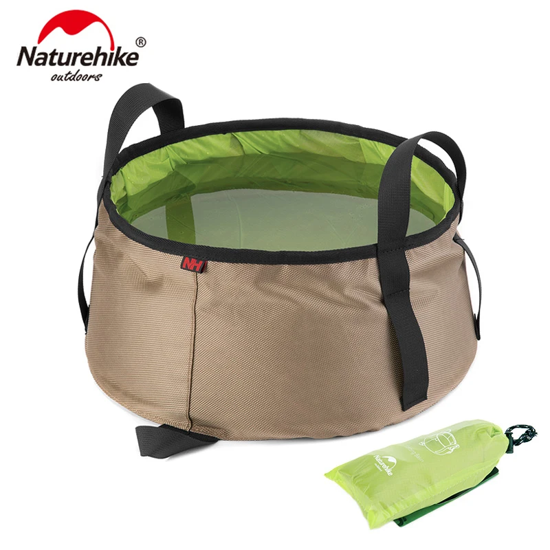 NatureHike портативный уличный походный раскладной ведро для воды раковина рыбалки
