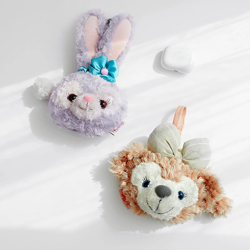 Disney Shelliemay Plush Toy Cute Cartoon Anime Duffy Pendant Creative Rabbit Bear Keychain Headphone Bag Kids Toys Girls Gift | Игрушки и