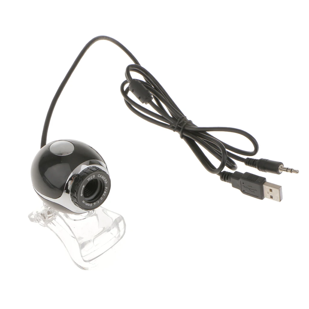Компьютер USB2.0 HD веб-камера привод Встроенный микрофон клип на ПК ноутбук Настольный компьютер HD камера