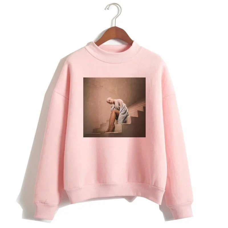 

cute Women Cartoon Print Harajuku God Is A Woman Sweatshirts Pullover Warm Tops Sweatshirt No Tears Left To Cry Hoodie