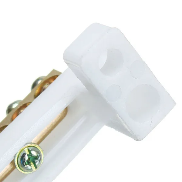 10 Positions Electric Cable Connector Terminal  Barrier Strip Block Bar with  Screws