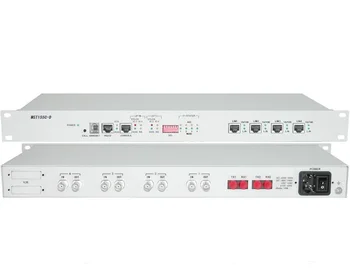 

MST155C-D Multi-service PDH Fiber Optic Multiplexer 4E1 4ETH Redundancy Fiber Port SC 1310nm 20KM AC power supply