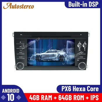 

Android 10.0 4G+64G Car GPS Navigation Radio for Porsche Cayenne 2003-2010 Auto Stereo Head Unit Radio Tape Recorder Multimedia