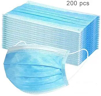 

Disposable masks Three-layer masks Dust-proof and breathable Disposable earrings masks