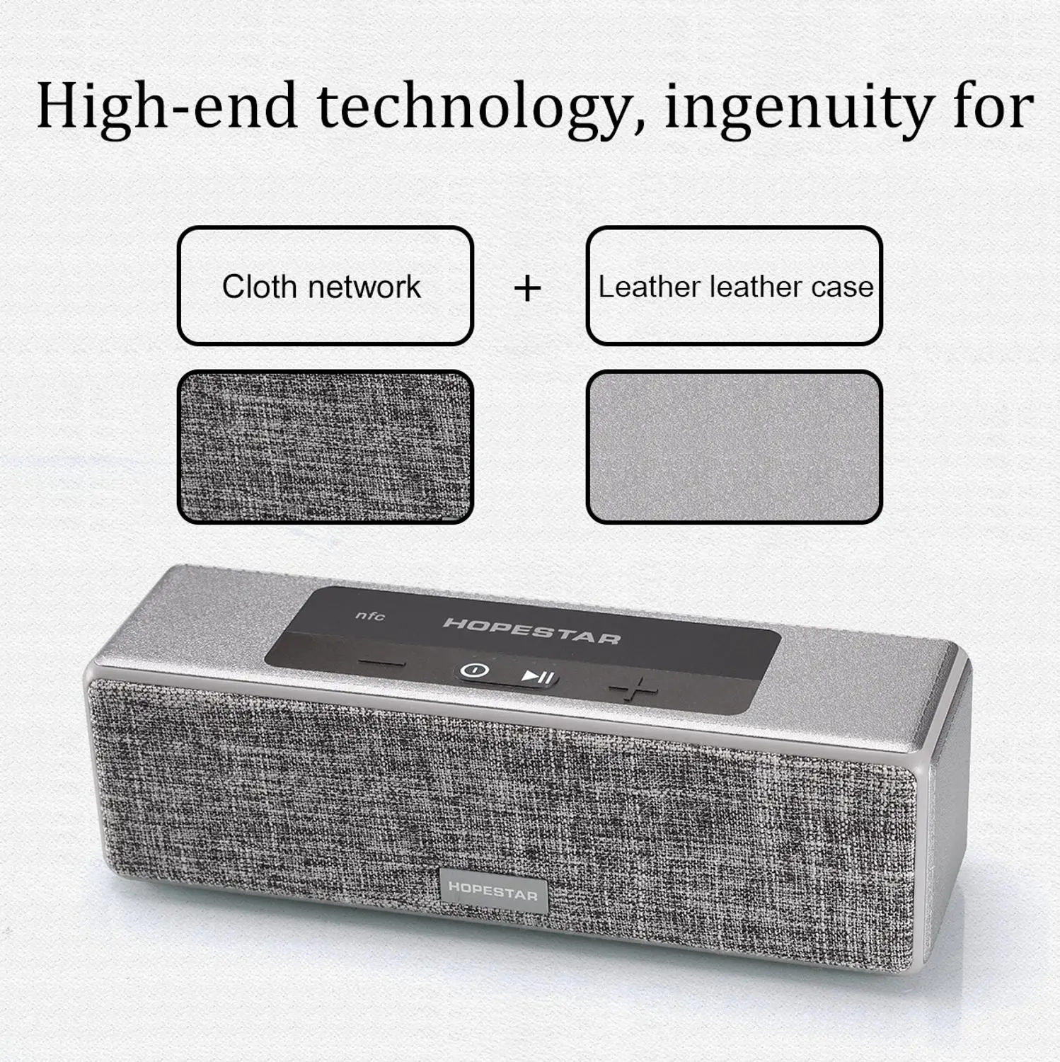  HOPESTAR-A5 new wireless Bluetooth speaker card NFC gift desktop speaker payment collection player