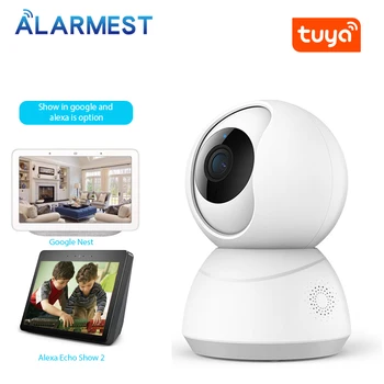 

ALARMEST Tuya WiFi Camera 1080P Home Security WIFI IP Camera Night Vision Tuya Smart and Smart Life App Powered by Tuya