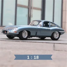 

1:18 Scale Simulation Decast Alloy Car Model E-type Coupe Classic Vehicle Toy Retro Sports Car Collection For Children Adult