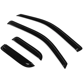 

High Quality 4 Pieces Weather Shield Window Visor Rain Guard for ford F150 2004-2014