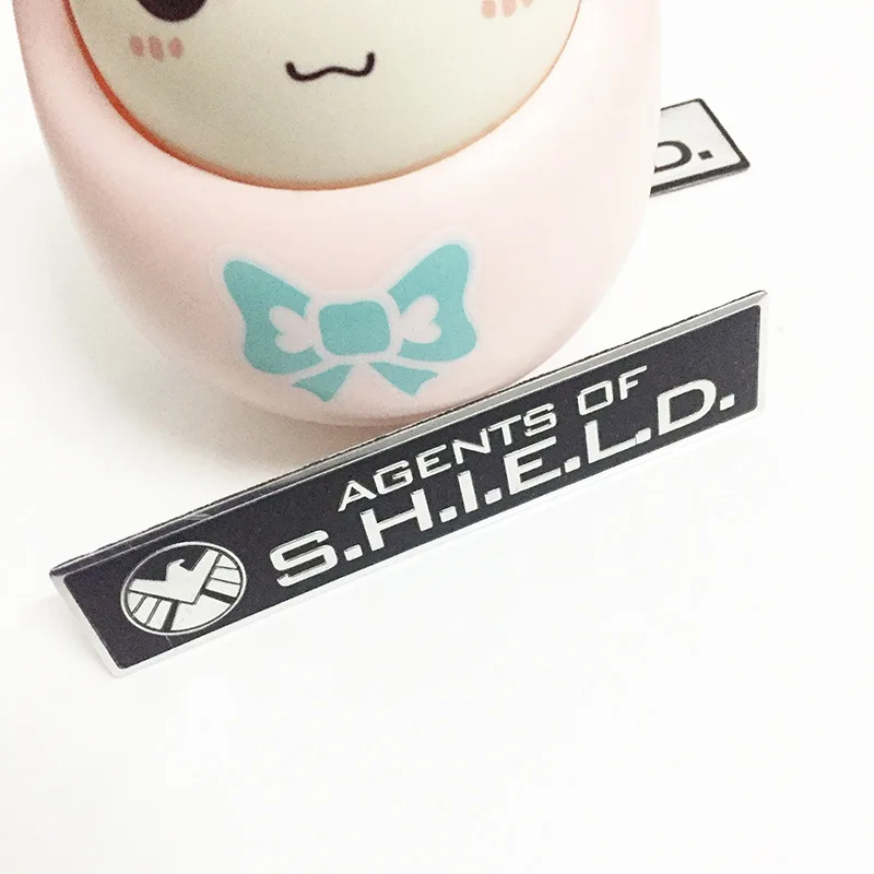 S. I. E.L.D. Логотип автомобиля крутой модифицированный металлический стикер автомобиля S.H. I. E.L.D. Логотип кузова автомобиля для похудения царапины стандартная маркировка багажника