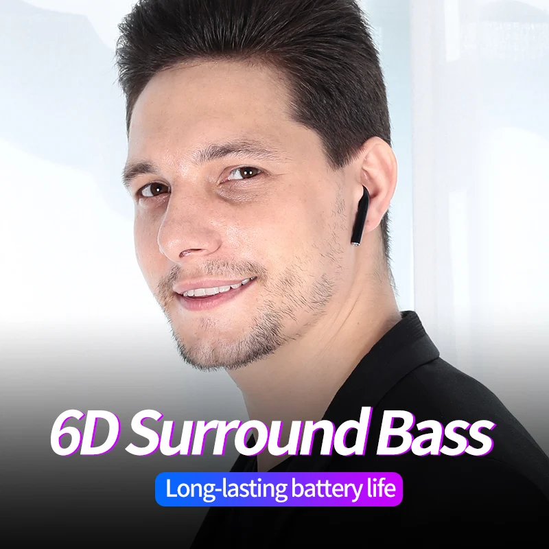 TWS A5 V5.0 Bluetooth наушники Беспроводная гарнитура с громкой связью спортивные наушники шумоподавление Игровые наушники для телефона wireless earphone headphones for a mobile phone