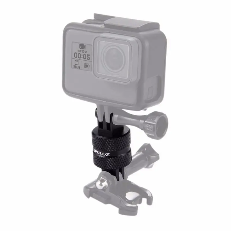 Розничная PULUZ для спортивной экшн-камеры Go Pro Аксессуары 360 градусов вращения ЧПУ шарнирная опора штатив-тренога с креплением к руке крепление для GoPro HERO5/4/3+/3/2/1 Камера