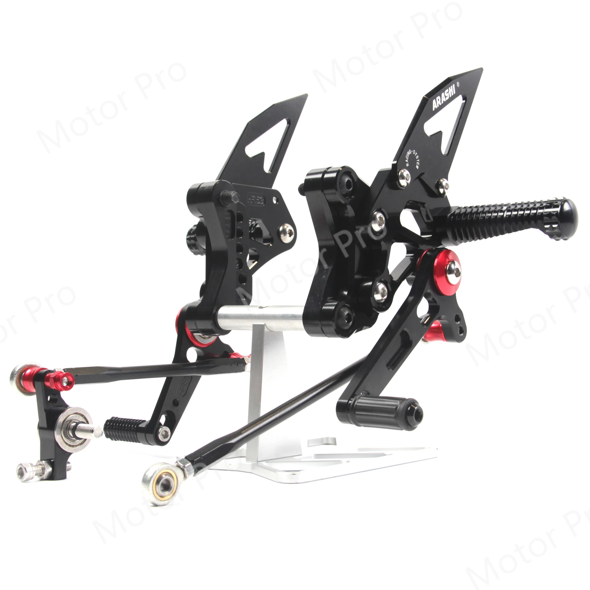 Регулируемые подножки для поездок на мотоцикле Ducati 848 2011 2012 2013 EV0 Аксессуары для мотоциклов подножки опоры для ног задние 848EVO 1098 1098S черный