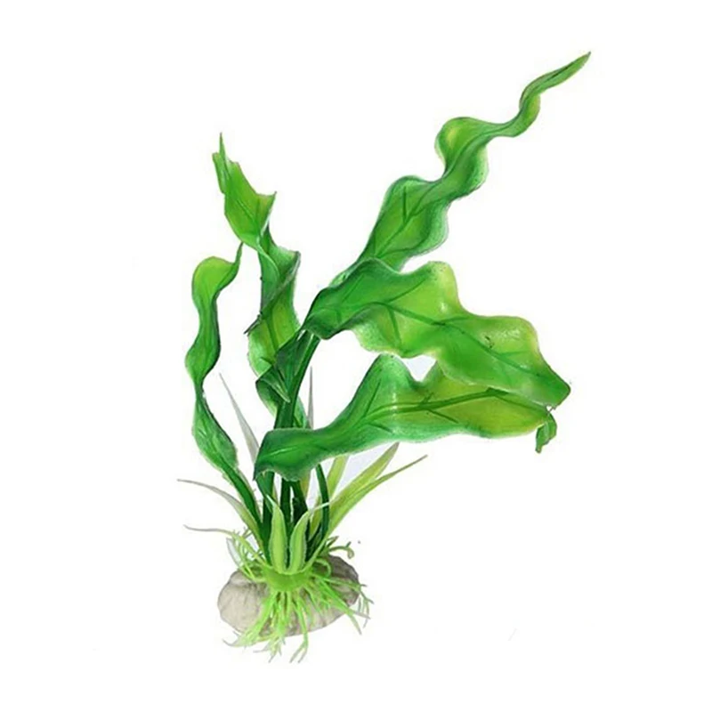 Aquarium Decoration Green artificial grass Plastic Fish Tank Ornament