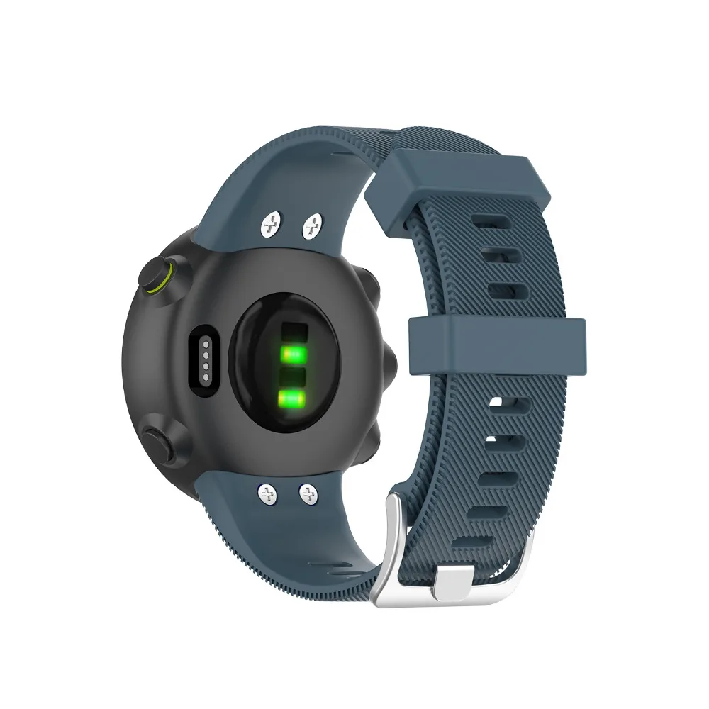 Силиконовый браслет для Garmin Forerunner 45 S, спортивный сменный ремешок для часов Garmin Forerunner 45, умный ремешок для часов