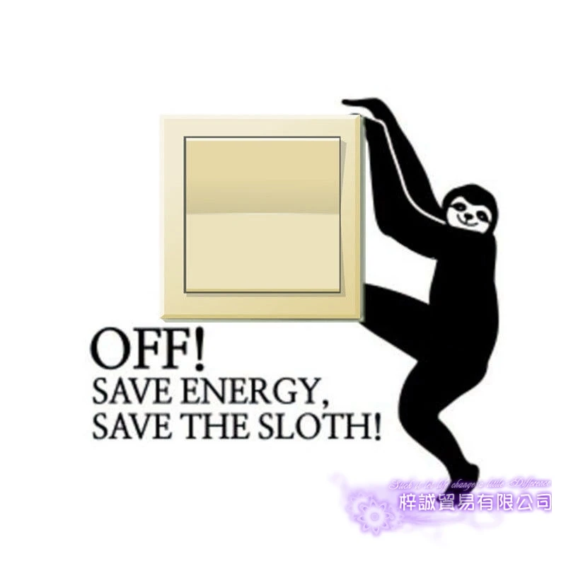 

Folivora Switch Sticker Panel Family Decal Posters Vinyl Wall Decals Decor Mural Kid Room Funny Switch Decal