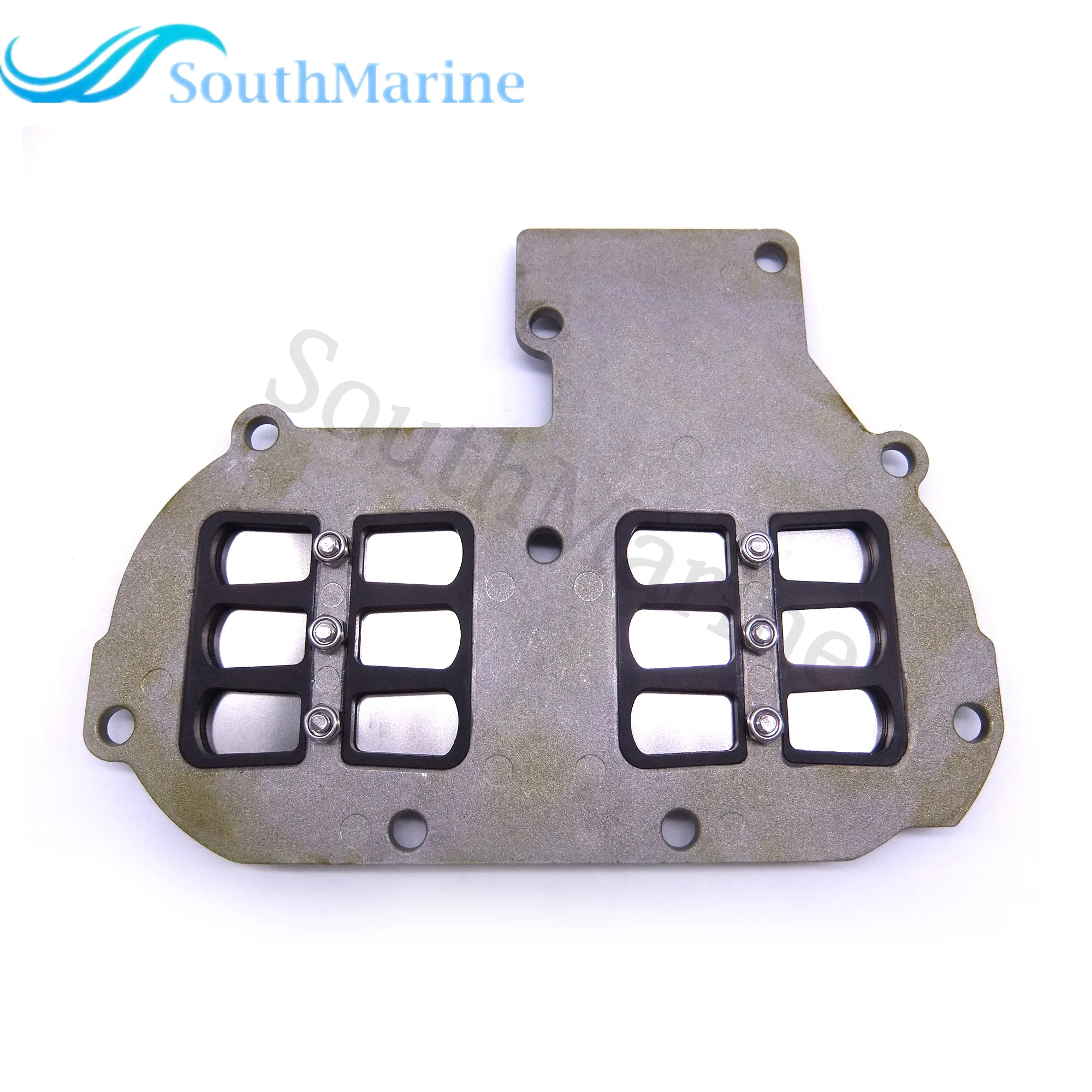 Тростниковый клапан в сборе 689-13610-01-00 61N-13610-00-00 для Yamaha C25 C30 CV25 CV30 25HP 30HP подвесных лодочных моторов двигателя