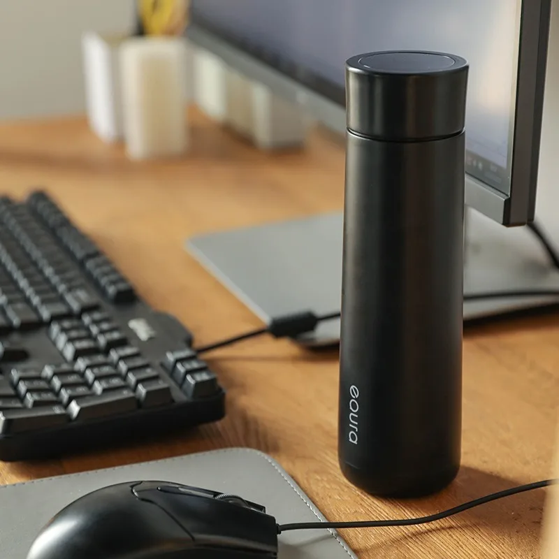 

Creative stainless steel smart cup mug wireless charging portable display temperature accompanying cup hand cup