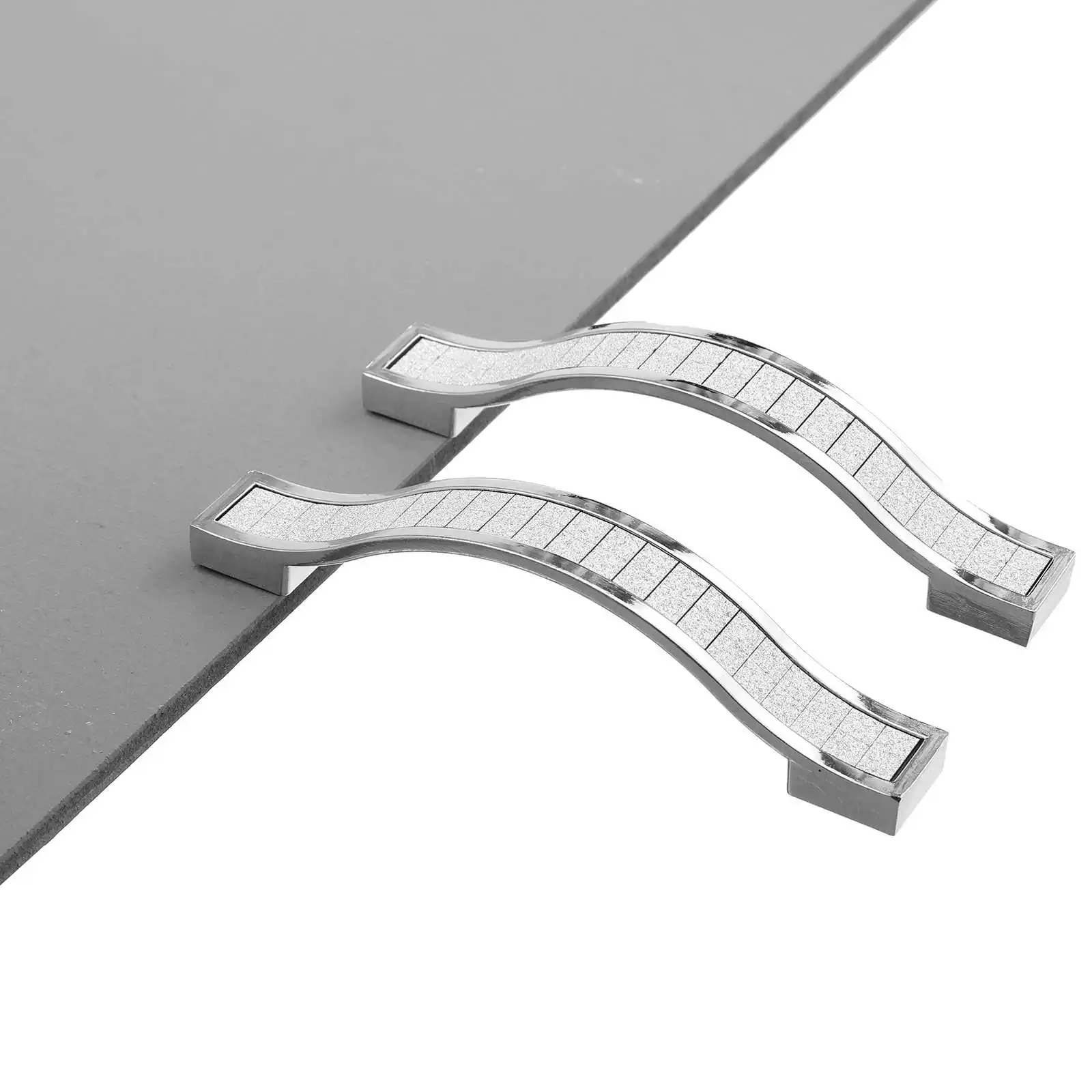 Door Handles Cabinet Handles Crystal 96mm Drawer Handle For Kitchen Cabinet Wardrobe Furniture 10Pcs