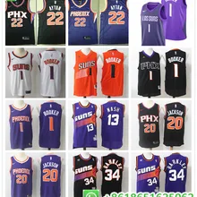 Сшитый Феникс деандрэ Айтон Джош Джексон Девин Букер Стив Нэш Шарль Баркли мужские баскетбольные майки camiseta maillot