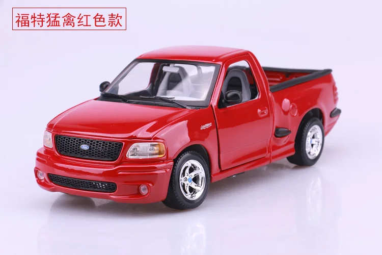 1:21 Высокая литая модель машины Модель Ford SVT pickup raptor F150 модель грузовика для детей Подарки