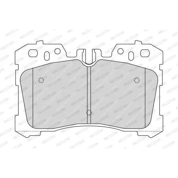 Колодки тормозные LEXUS LS460-600 06- передние FERODO FDB4277