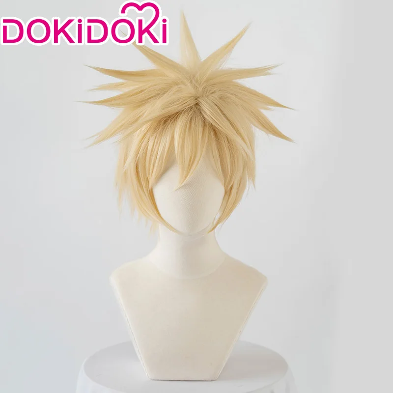 В наличии парик для косплея DokiDoki из аниме Моя геройская Академия Bakugou костюм