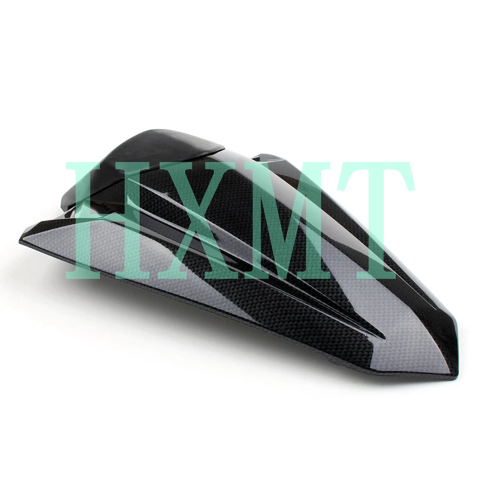Для Kawasaki Ninja 300 250 R Z250 EX300 2013- 2013 зеленый заднее сиденье крышка капот Solo сиденье капот - Цвет: carbon