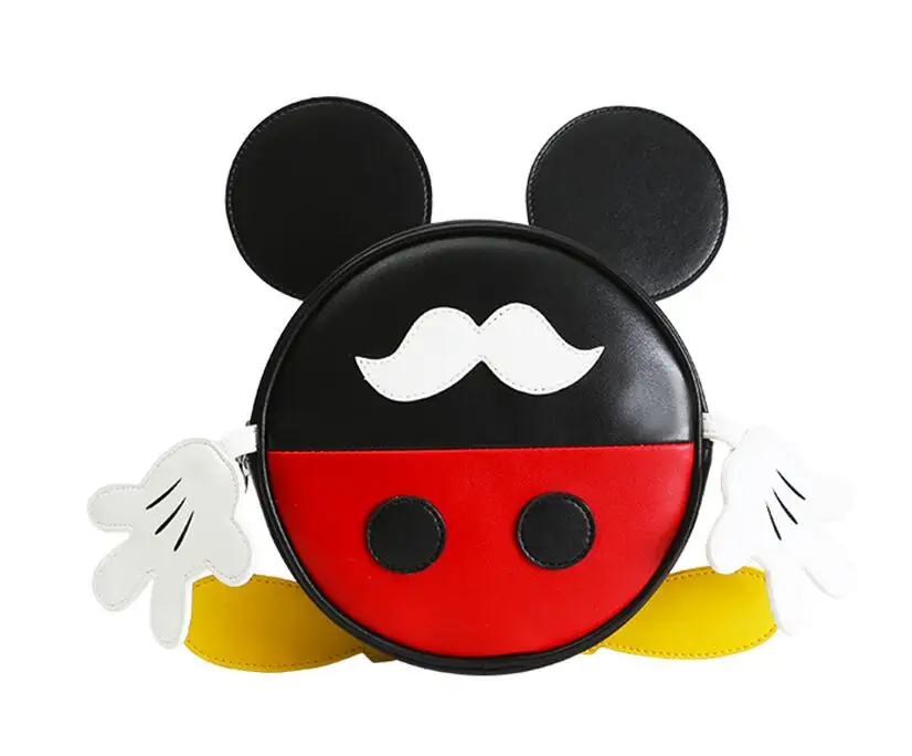 Disney eggshell детский сад сумка Детская Мумия сумка для мальчиков и девочек Микки Минни анти-потеря рюкзак сумка - Цвет: U