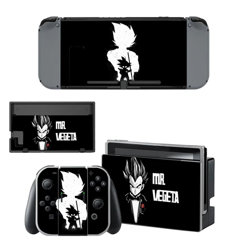 YSNS1878 Dragon Ball Skins наклейка для nind Switch NS консоль и контроллер игра Обложка виниловая наклейка протектор Аксессуары - Цвет: YSNS1878