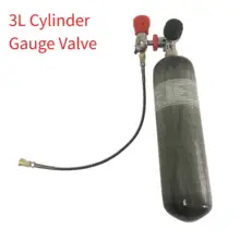AC103201 пистолет сжатого воздуха 5 5 Цилиндр Pcp 3L Кондор акваланга бак АЗС M18* 1,5 для винтовки мини бутылка погружения