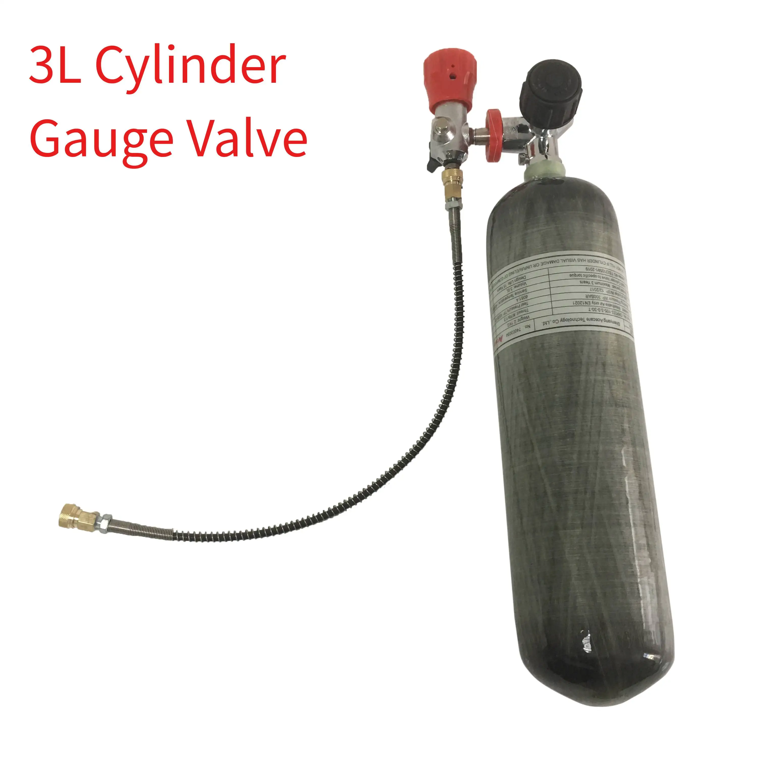 

AC103201 Compressed Air Gun 5 5 Cylinder Pcp 3L Condor Scuba Tank Gas Station M18*1.5 For Rifle mini bottle dive