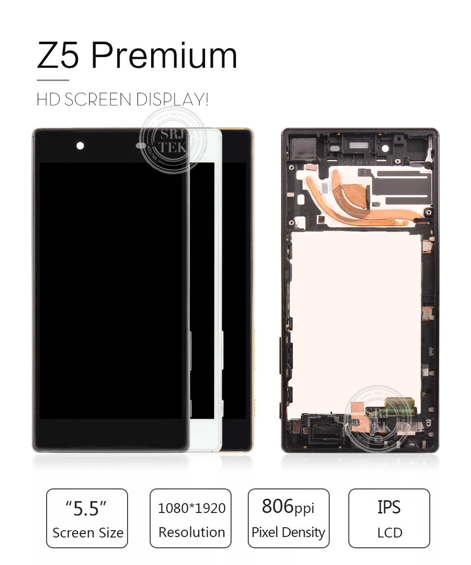 Гарантия 1920x1080 5,5 ''ЖК-дисплей для Sony Xperia Z5 жидкокристаллический экран класса премиум Дисплей Z5 плюс E6853 E6883 Сенсорный экран планшета Экран