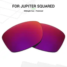 Mryok поляризованные Сменные линзы для Окли Юпитер квадратные солнечные очки Полуночное солнце
