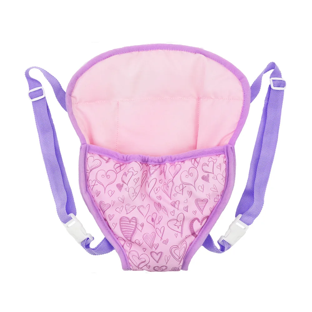 Out Going Carry Bag For Reborn Baby Doll Handmade Accessories For Dolls Under 20 inches Newborn Babies Sleeping Backpack Bag 6