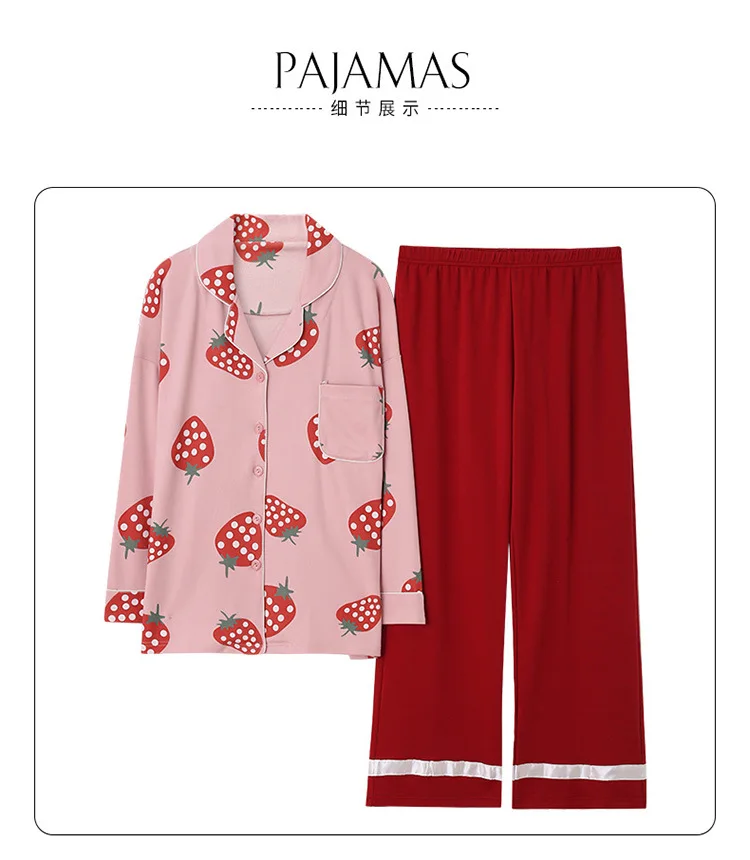 Пижамы размера плюс, Женская Корейская пижама с длинным рукавом, Kawaii, Feminino Inverno, милая Пижама, зимняя Домашняя одежда, Мультяшные пижамы для женщин
