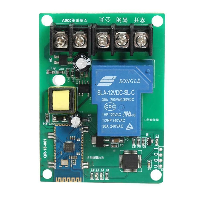 AC110-50V 10A/30A Высокая мощность Bluetooth 1 способ реле материнской платы модуль комплект