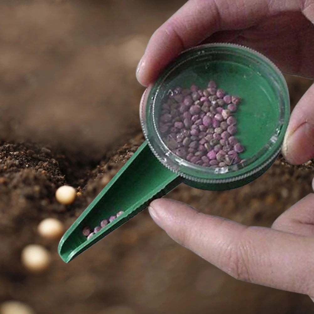 Plastic Gardening Plants Dispenser Sower Planter Seed Dial Sower Starter Seeder Plastic Gardening Plants Dispenser Sower Planter Seed Dial Sower Starter Seeder