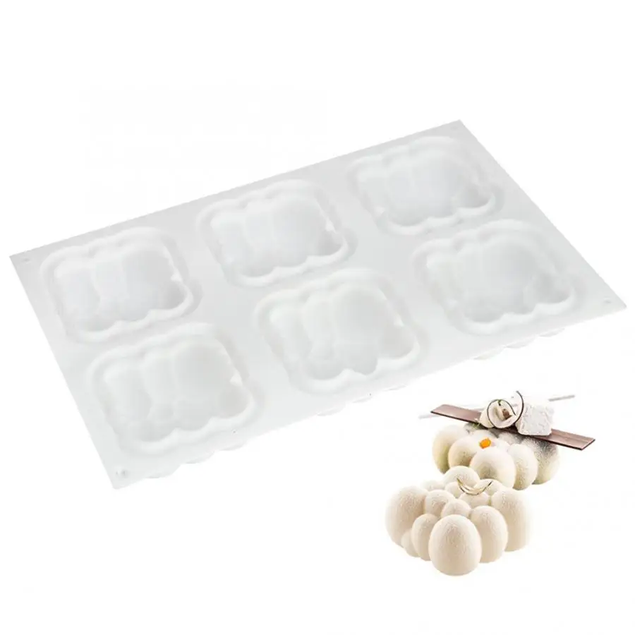 Household Kitchen Cake Mold Silicone Mousse Cake Jelly Candy Chocolate DIY Baking Mold Bakery Baking Tool