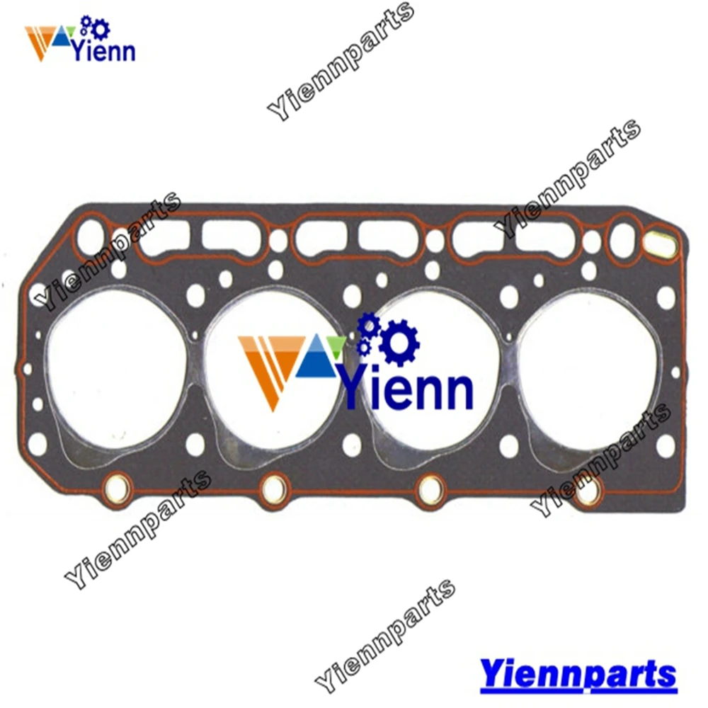 Yanmar  4TNA78 4TNA78U Cylinder Head Gasket 129553-01350 For Yanmar FX26 FX28D FX32 FX42 Tractors