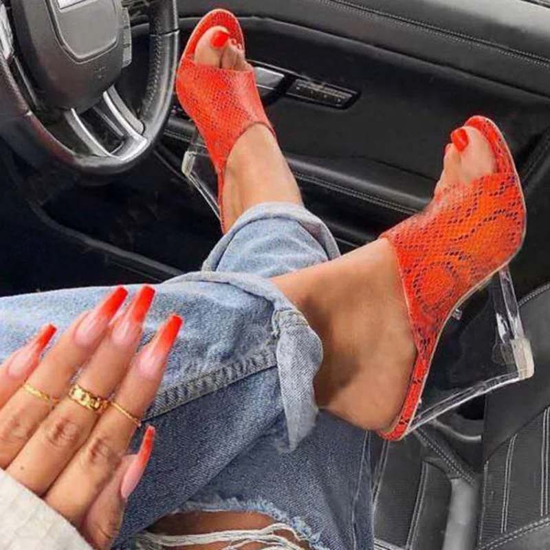 Женская обувь женские туфли лодочки прозрачная босоножки на высоком каблуке