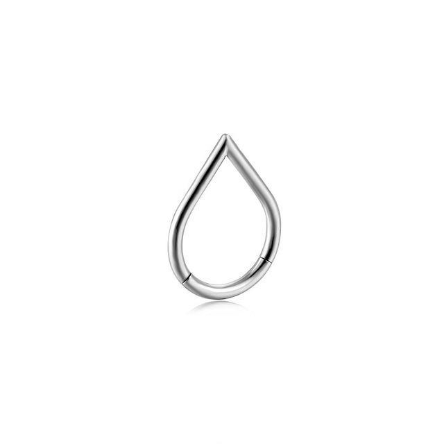 Nose Piercing Ring Nase Septum Piercing Ring Titanium Steel Nariz Piercing Ear Cartilage Tragus Goth Piercing Nez Opal