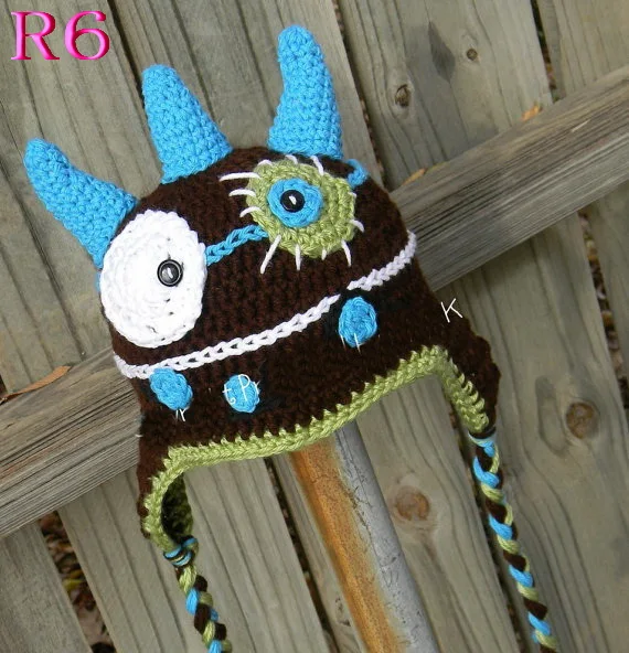 Dinosaur hat, crochet baby hat, baby 