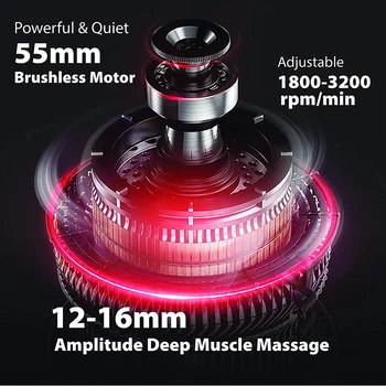 Massage Gun Deep Body Massager For Muscle Pain Relief 3