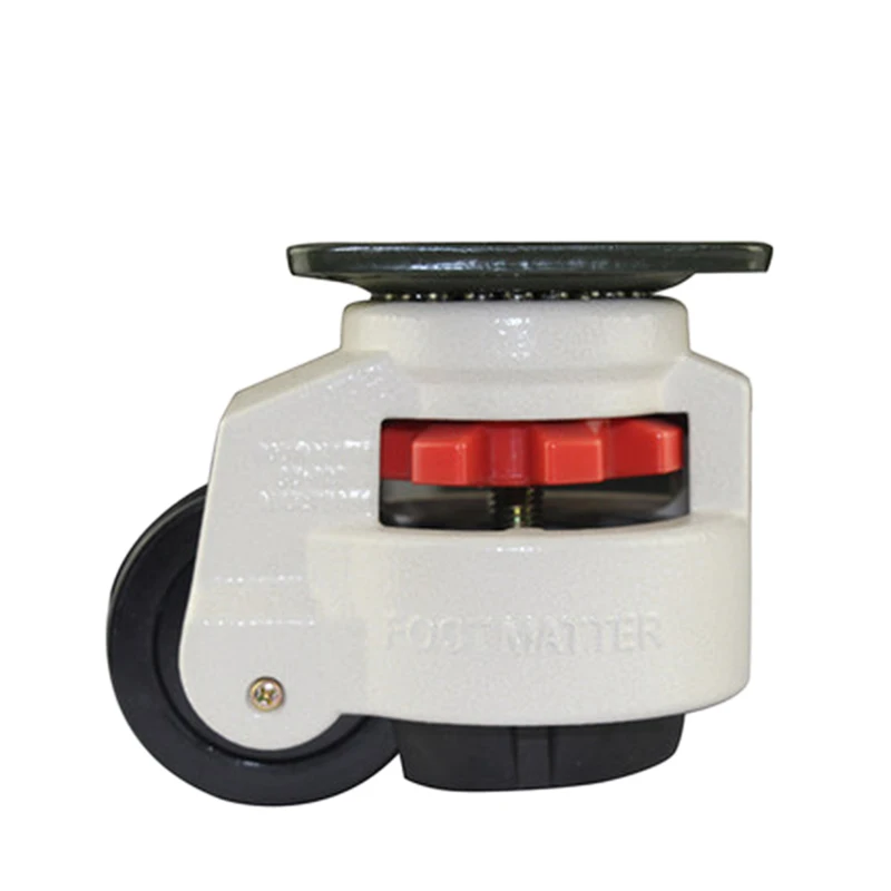 

Rubber Foot 60F Foot Level Adjustment Equipment Cart Caster 60Kg Load Capacity Furniture Leveling Roller Master Foma Wheel